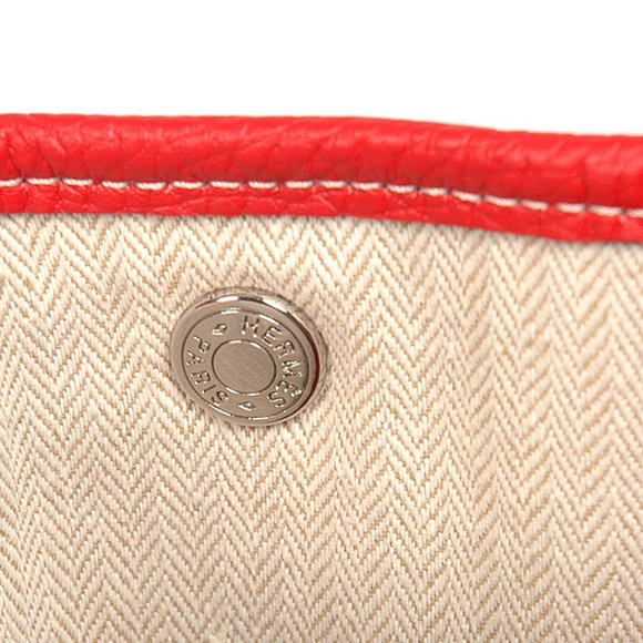 Hermes Garden Party 36CM Bag Clemence Red