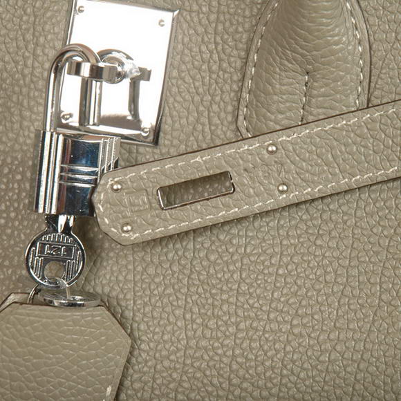 Hermes Birkin 30CM Tote Bags Smooth Togo Leather Khaki