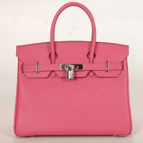 Hermes Birkin 30CM Tote Bags Smooth Togo Leather Peach