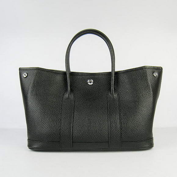 Hermes Garden Party Bag Black