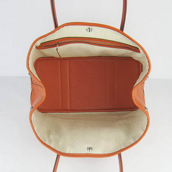 Hermes Garden Party Bag Orange