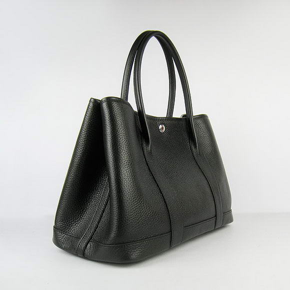 Hermes Jumbo Garden Party Bag Black