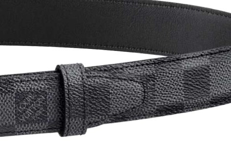 Louis Vuitton Damier Graphite Belts M9636Q