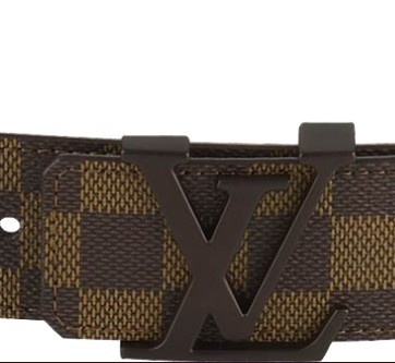 Louis Vuitton Initiales Damier Ebene Belt M9807S