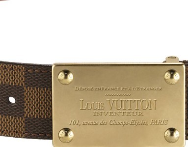 Louis Vuitton Inventeur Damier Belt M6810Q