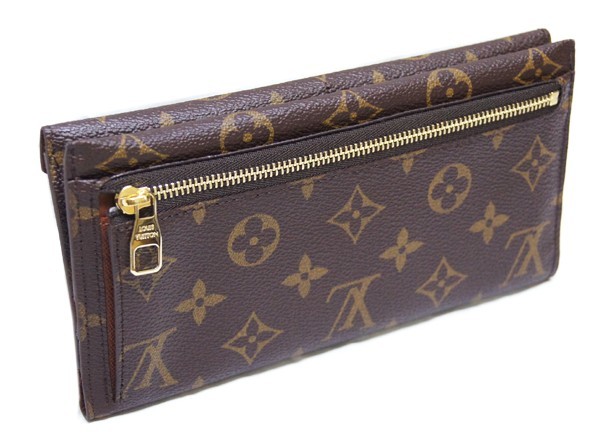 Louis Vuitton Monogram Canvas Long Wallet Origami M40487