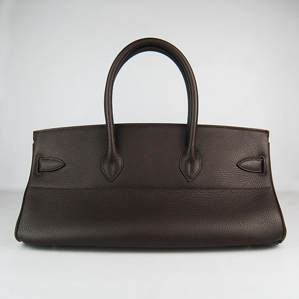 Hermes Birkin 6109 Togo Leather Bag Dark Coffee 42cm Gold