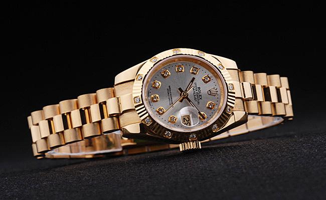 Rolex Datejust Golden Stainless Steel 25mm Watch-RD3783