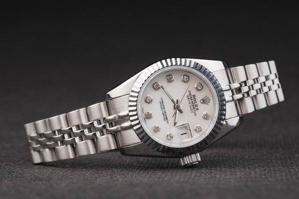 Rolex Datejust Mechanism Silver&White Surface Watch-RD2455