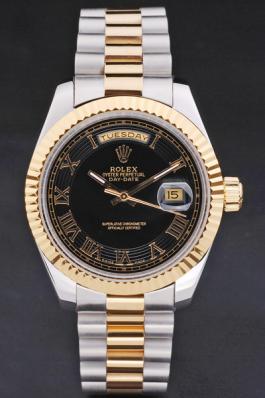 Rolex Day-Date Golden&Black Surface Watch-RD2879