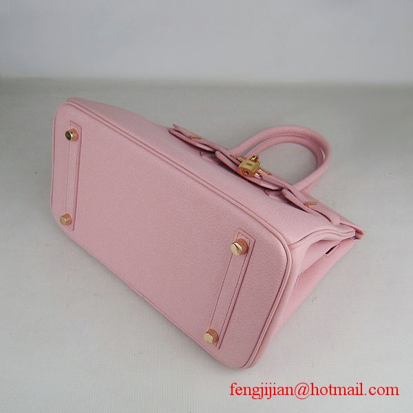 Hermes Birkin 30cm Togo Leather Bag Pink 6088