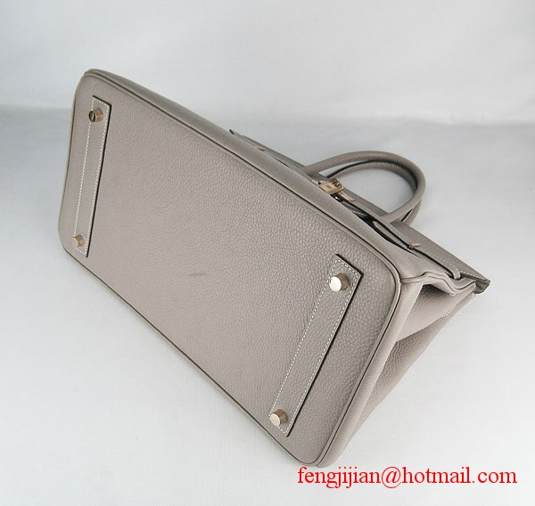 Hermes Birkin 40cm Togo Bag Grey 6099