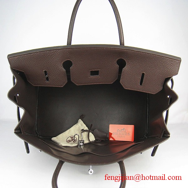 Hermes Birkin 40cm Togo Bag Coffee 6099