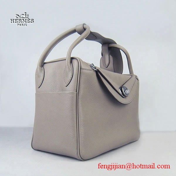 Hermes Women Shoulder Bag Grey 6208