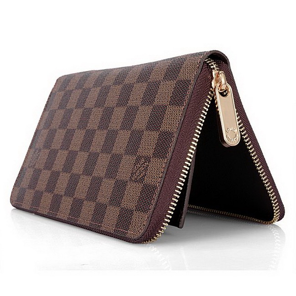 Louis Vuitton Wallets Damier Canvas Zippy N60015